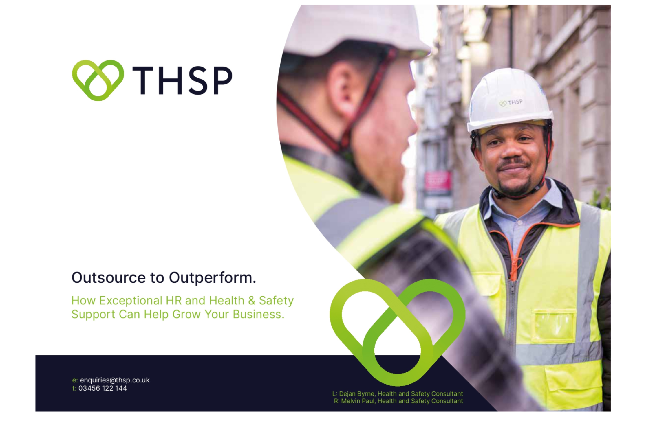 THSP's HR and Health and Safety Brochure to download